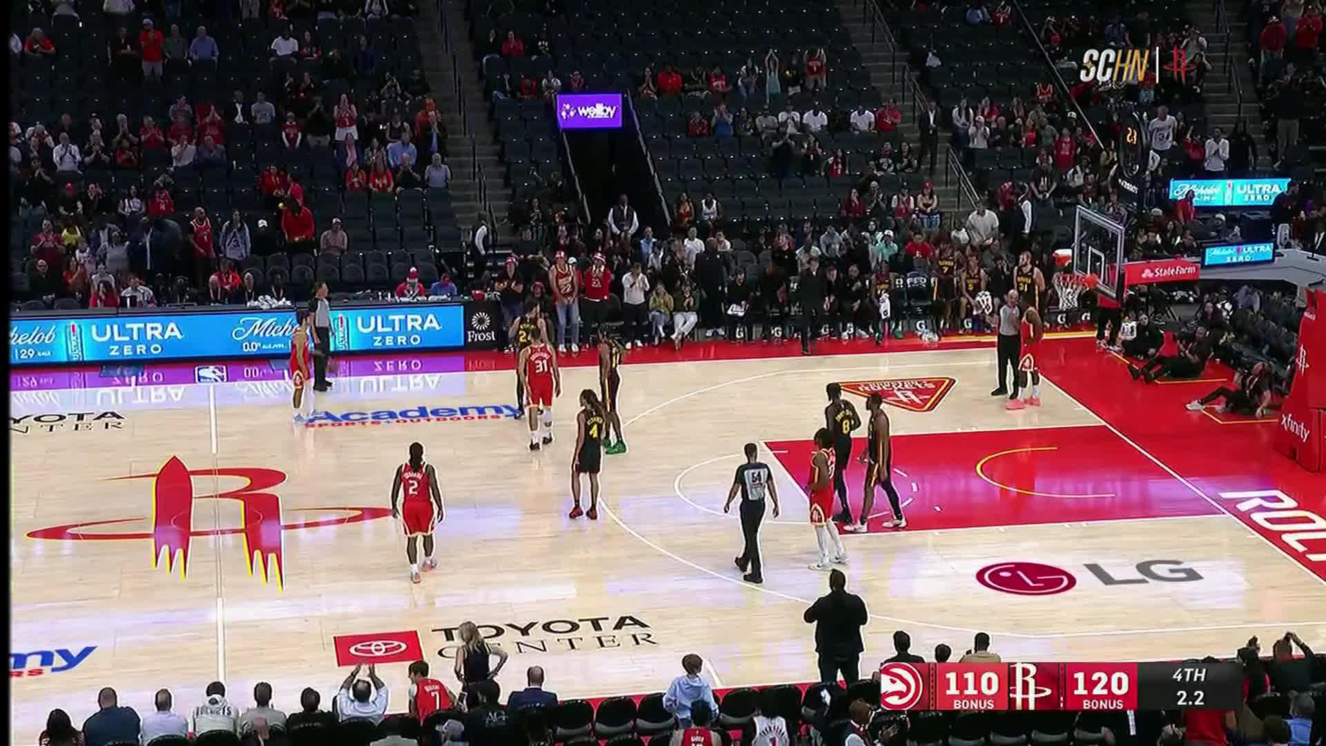Atlanta Hawks vs. Houston Rockets: Game Highlights