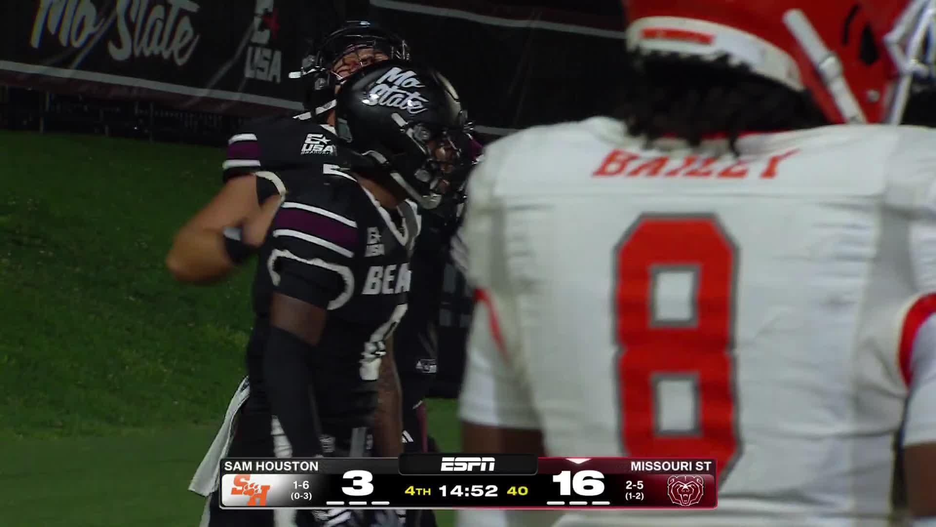 Sam Houston Bearkats vs. Missouri State Bears: Full Highlights
