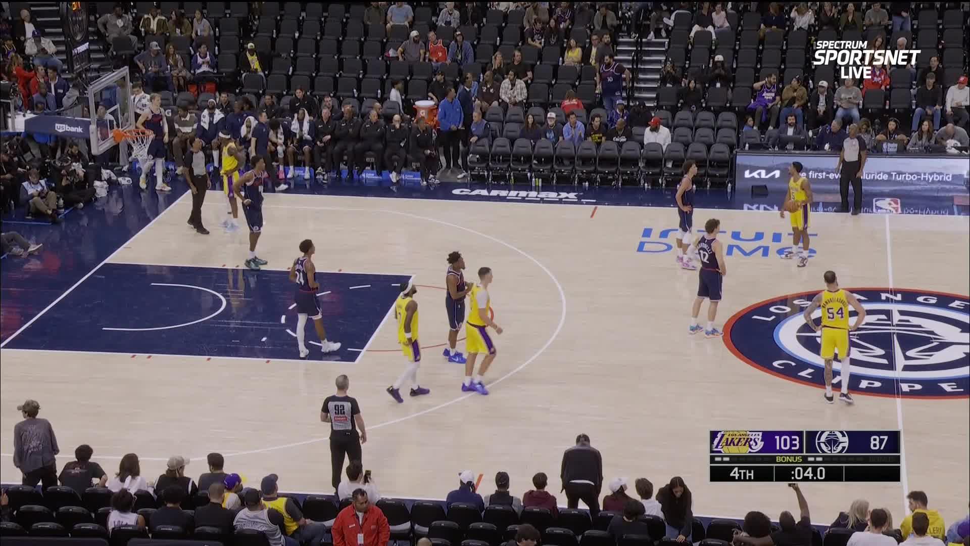 Los Angeles Lakers vs. LA Clippers: Game Highlights