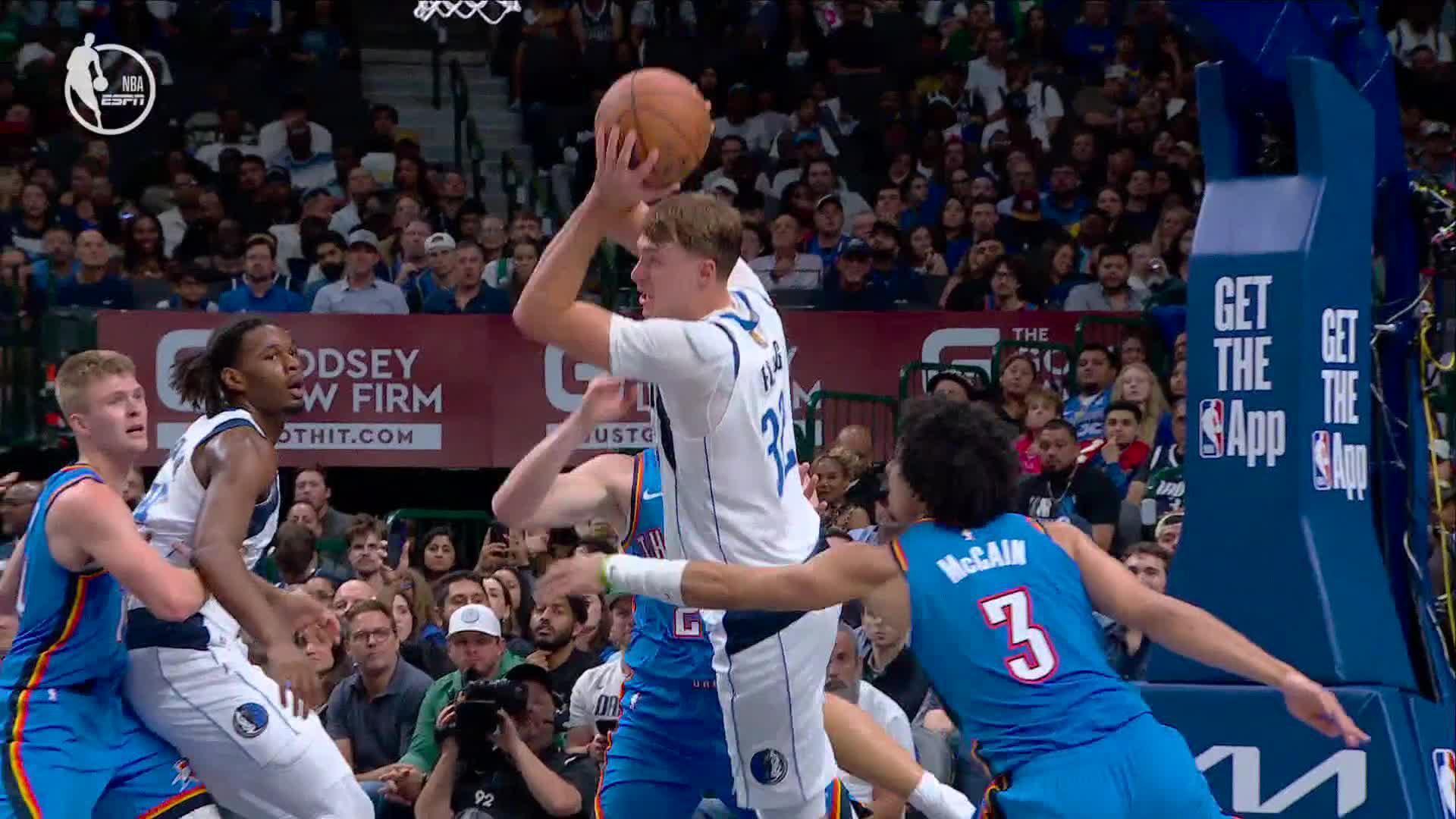 Cooper Flagg has 26 points, 8 assists as Mavericks beat depleted Thunder 120-96