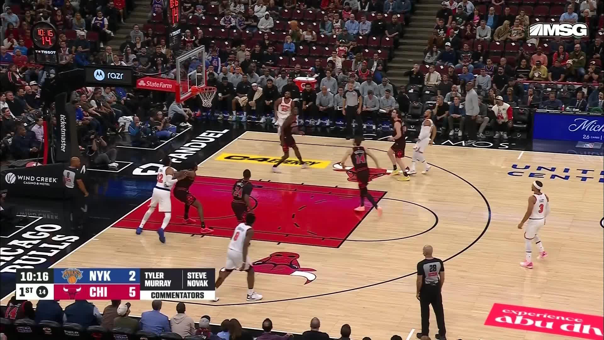 New York Knicks vs. Chicago Bulls: Game Highlights