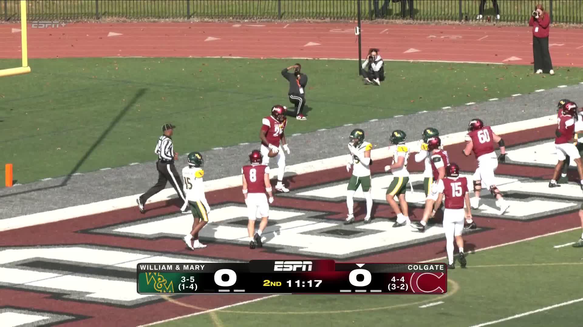 William & Mary Tribe vs. Colgate Raiders: Full Highlights