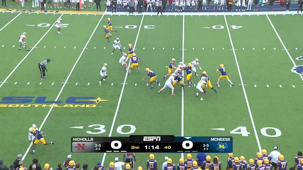 Nicholls Colonels vs. McNeese Cowboys: Full Highlights