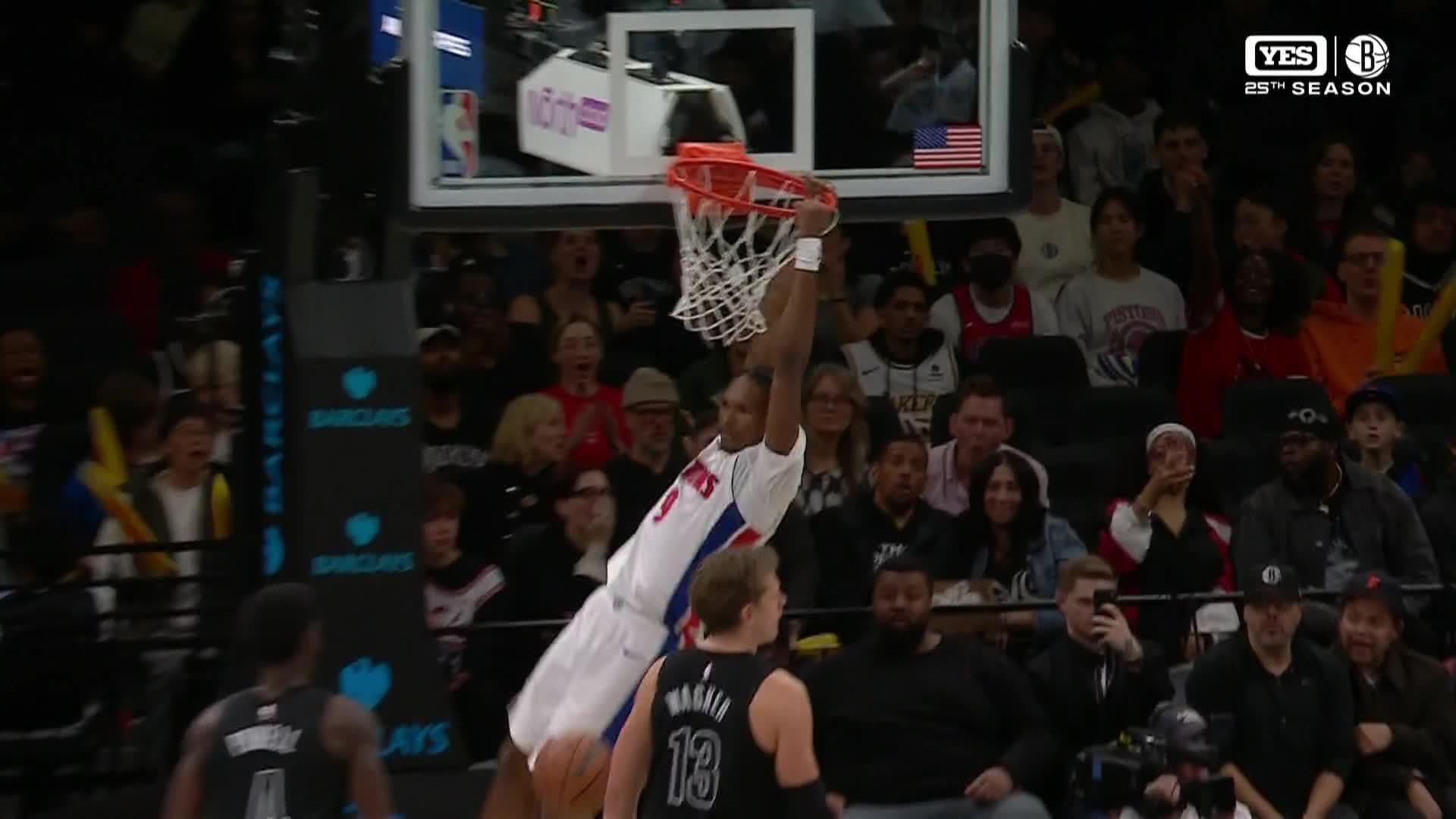 Pistons rout the winless Nets 110-94 in an NBA Cup opener