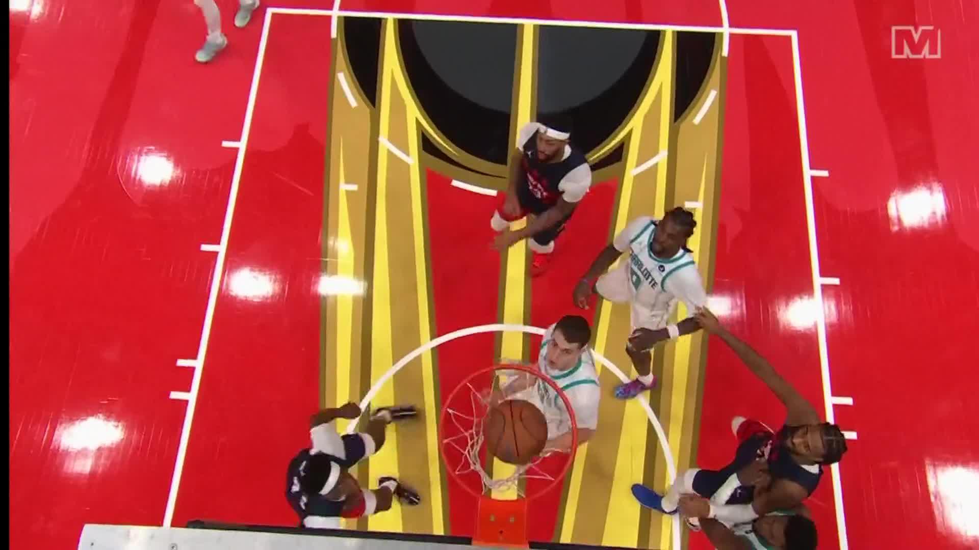 AJ Dybantsa sharp in his home debut as the Wizards smother Charlotte 95-79