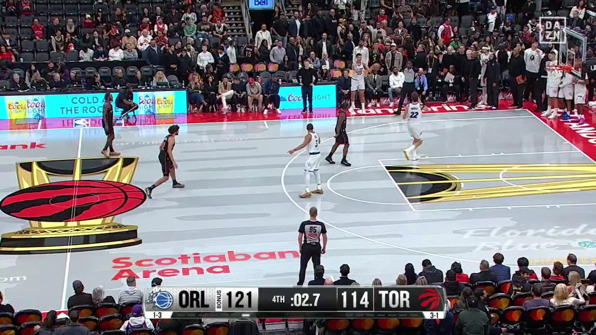Bane scores 28 points, Wagner adds 26 points and 11 assists as Magic beat Raptors 121-114