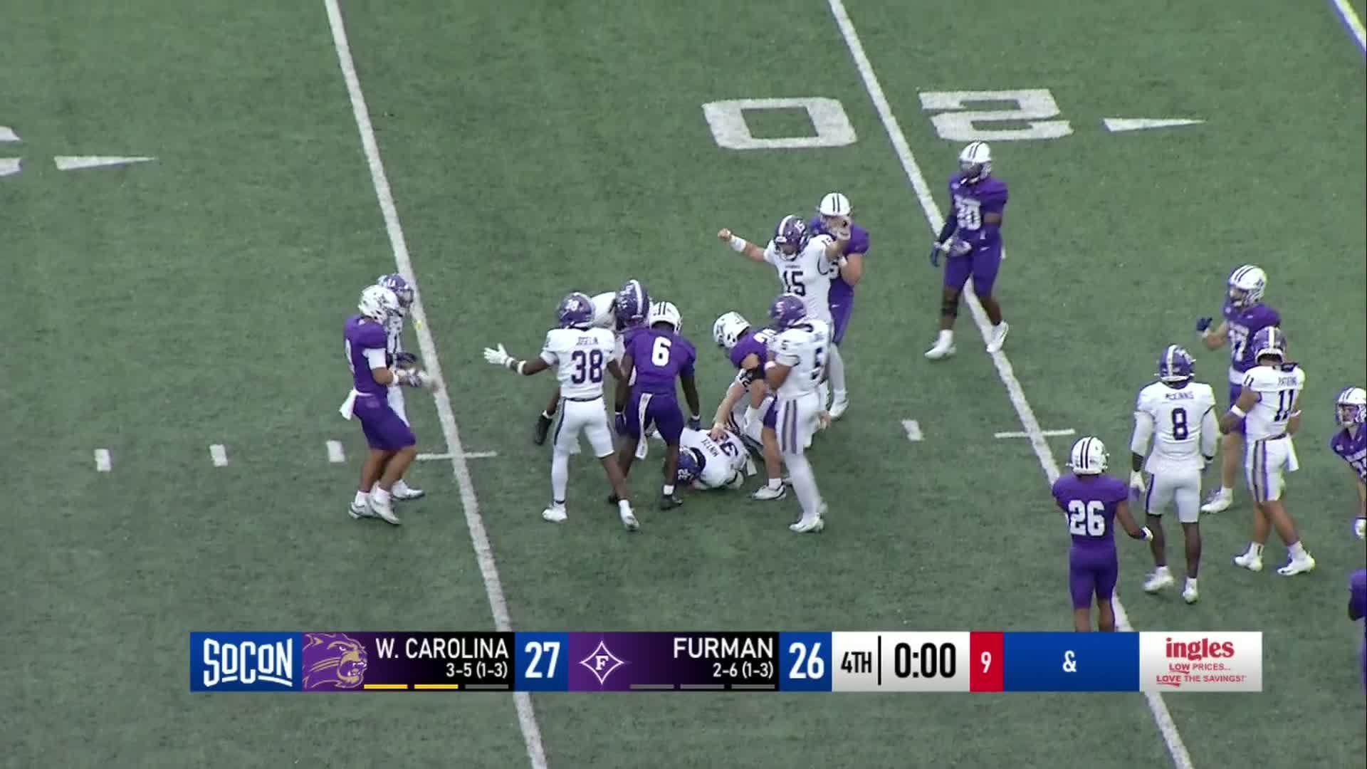 Western Carolina Catamounts vs. Furman Paladins: Full Highlights