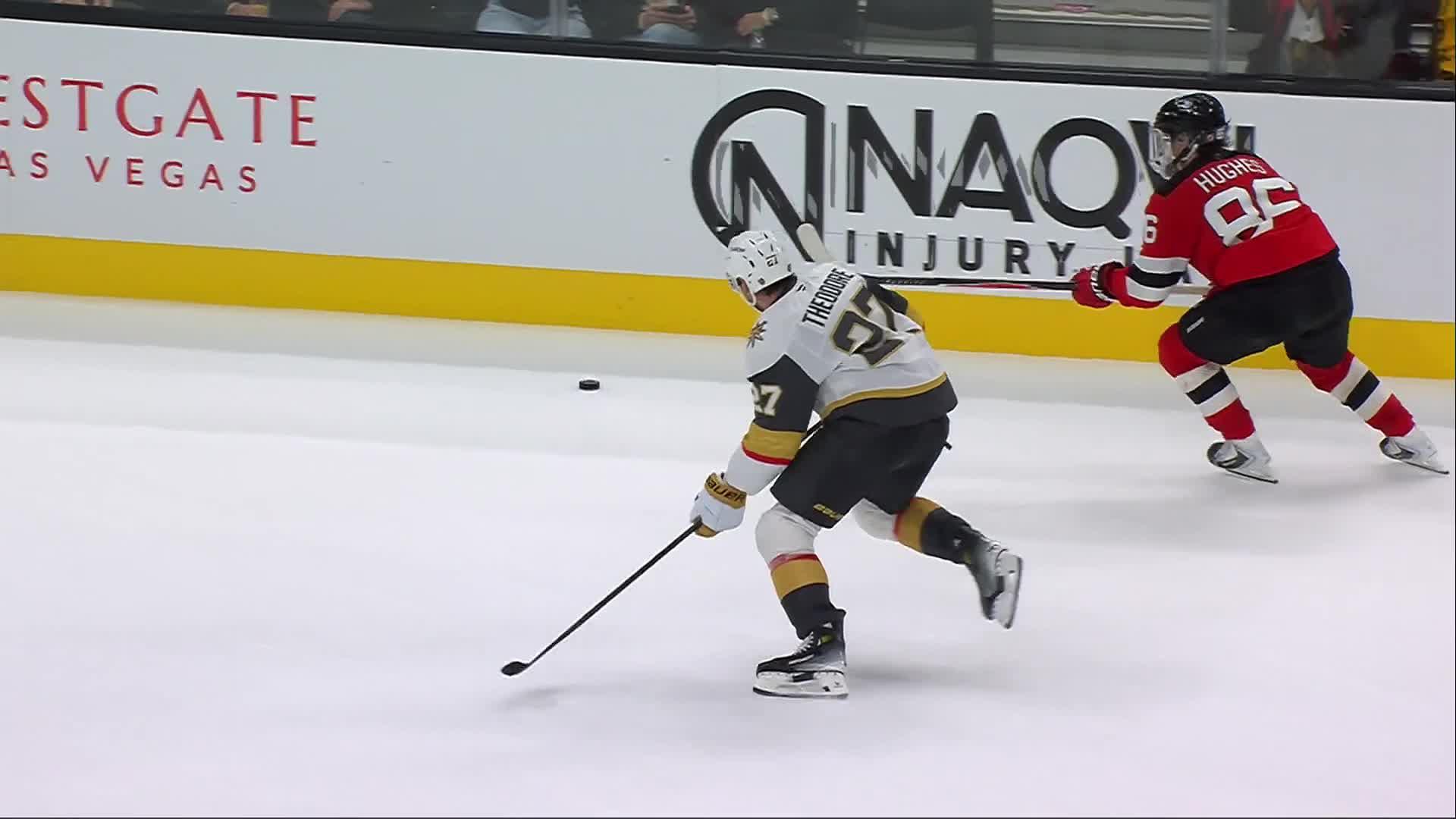 Jack Hughes lights the lamp for Devils — Article image accompanying Hellebuyck stops 19 shots in 5-2 victory over Golden Knights, wins 2nd straight since joining Devils on WagerUp Sports News. Jack Hughes lights the lamp for Devils — Article image accompanying Hellebuyck stops 19 shots in 5-2 victory over Golden Knights, wins 2nd straight since joining Devils on WagerUp Sports News.